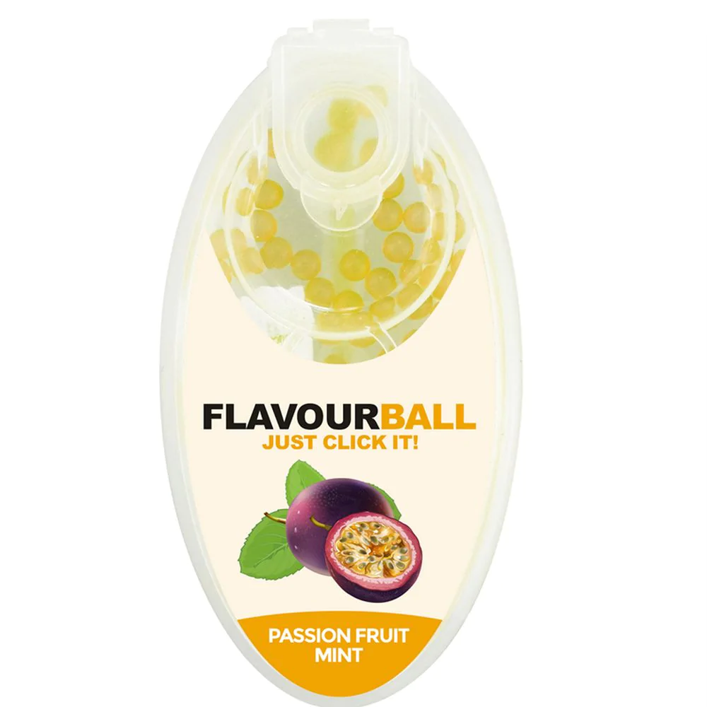 Flavourball - Passionsfrugt Aroma Klik Kugler 100 stk
