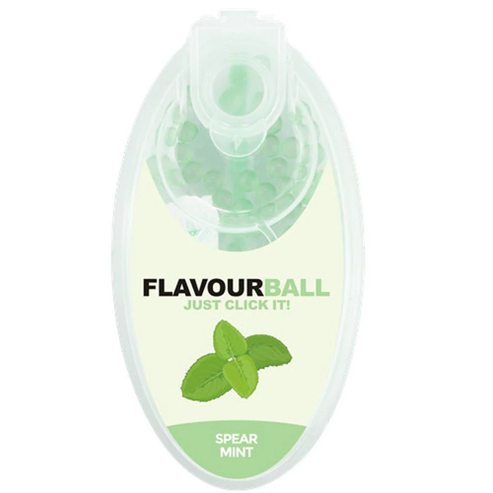Flavourball - Spearmint Aroma Klik Kugler 100 stk - Aroma Kugler
